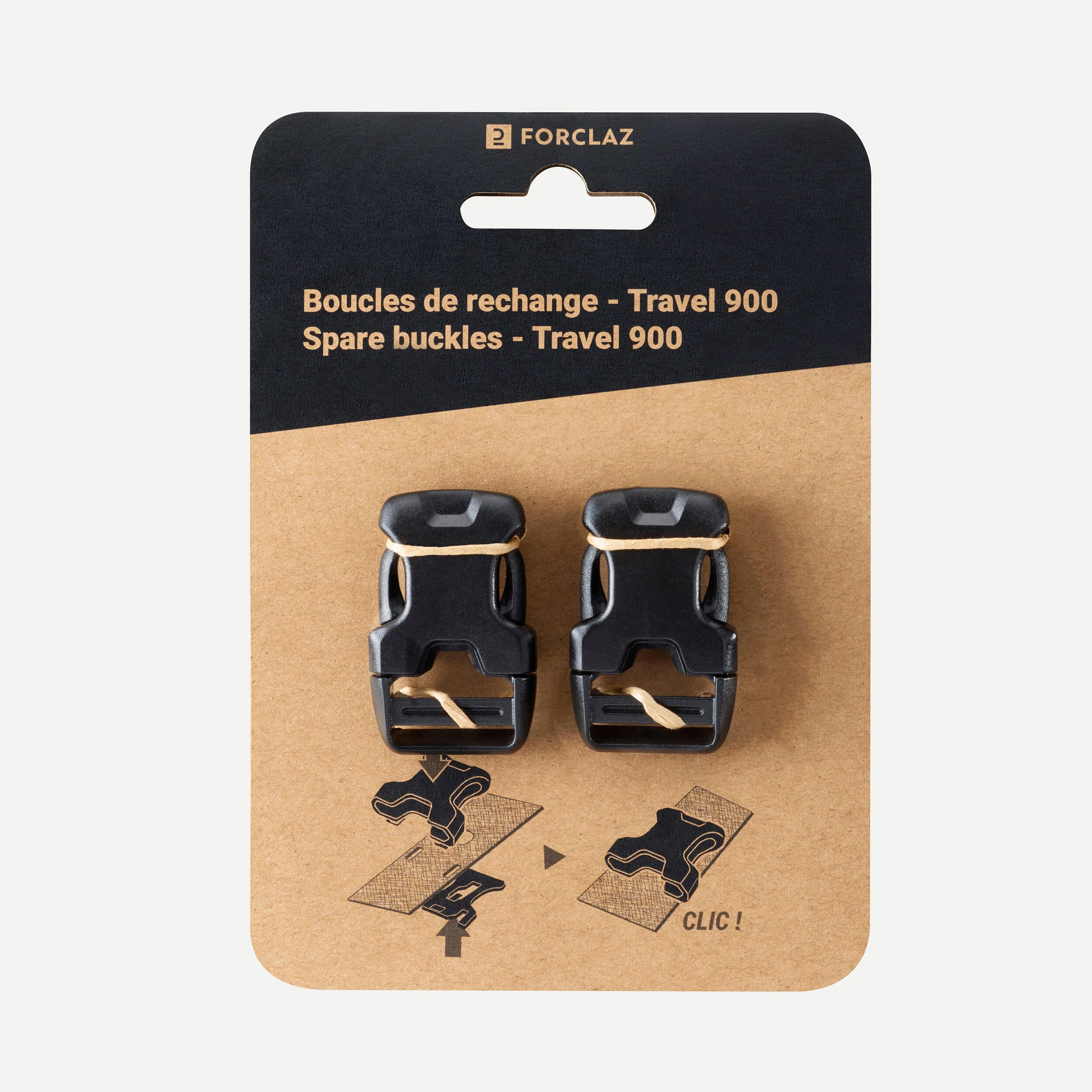 Forclaz Travel 500 Replacement Backpack Buckle - Image 2