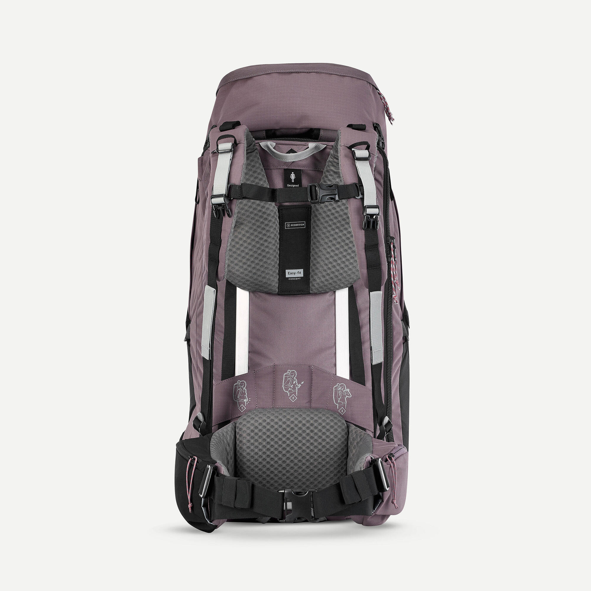 Forclaz Women's Travel 900 60 + 6 L Backpacking Pack - Image 5