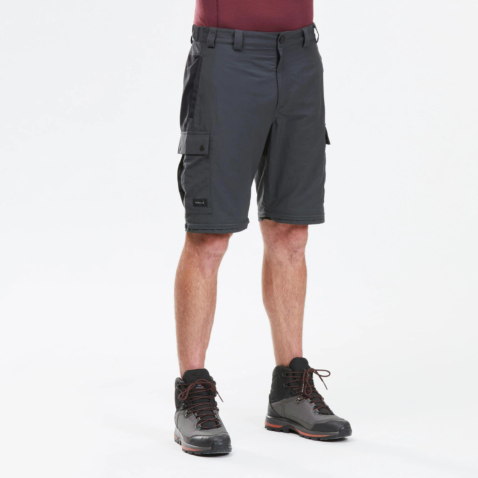 Forclaz Men's MT100 2-in-1 Zip-Off Hiking Pants - Image 3