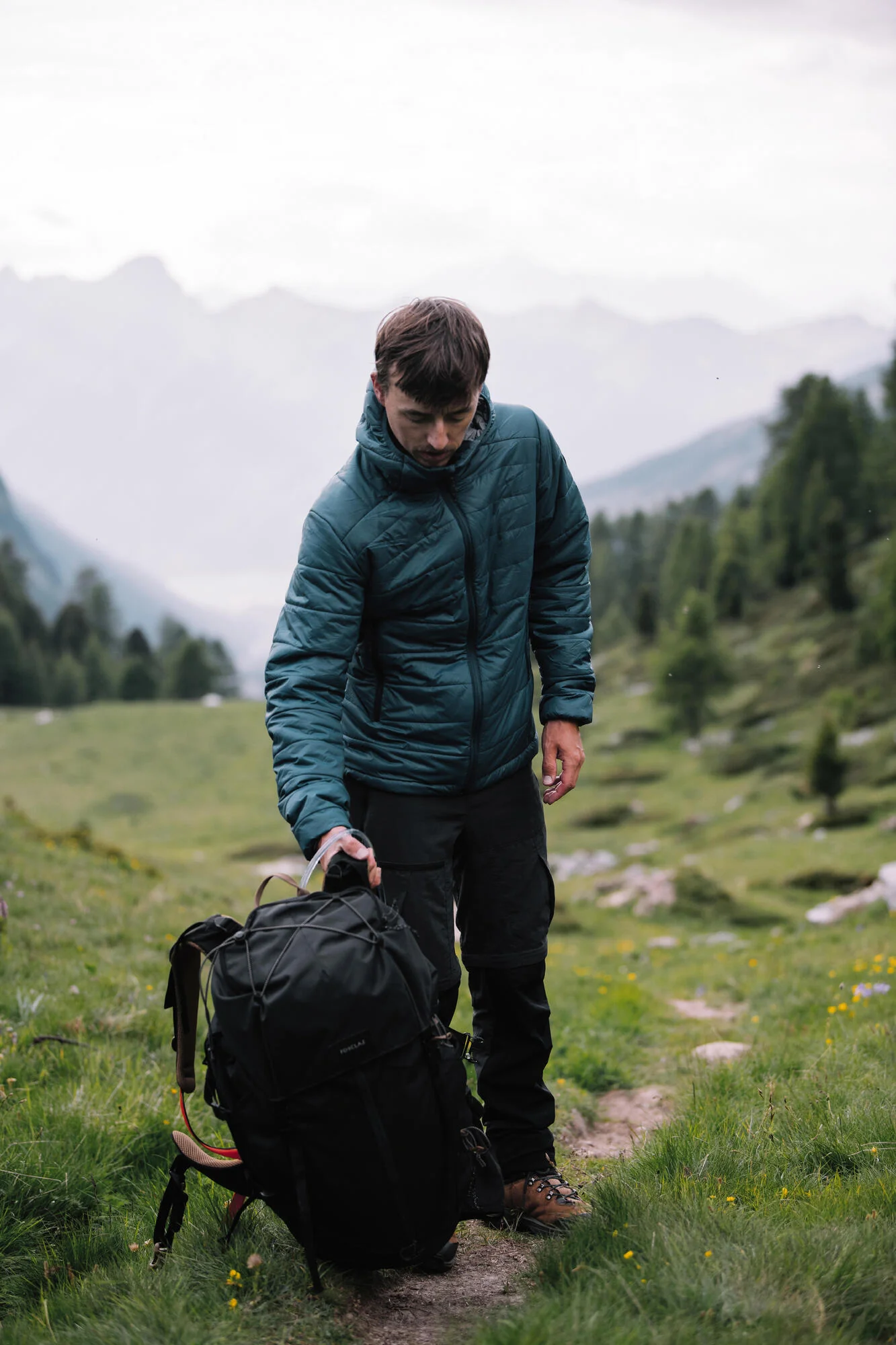 Simond Men's MT100 Easyfit 50 L Backpacking Pack - Image 8