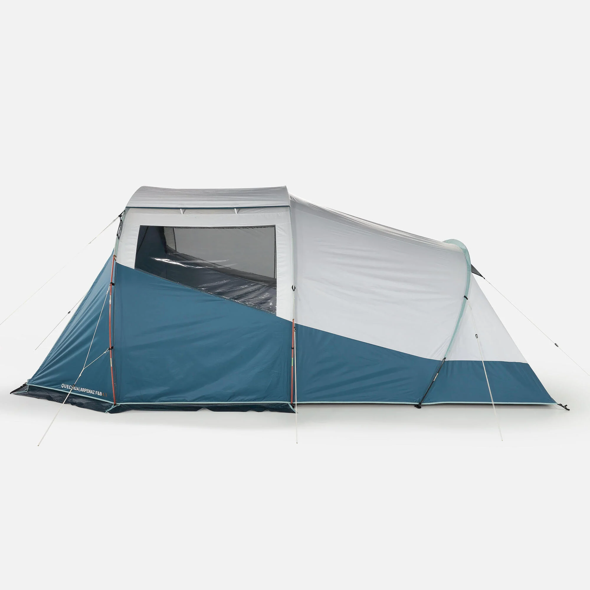 Quechua Arpenaz Fresh & Black Family Camping Tent 4 Person 1 Bedroom - Image 8