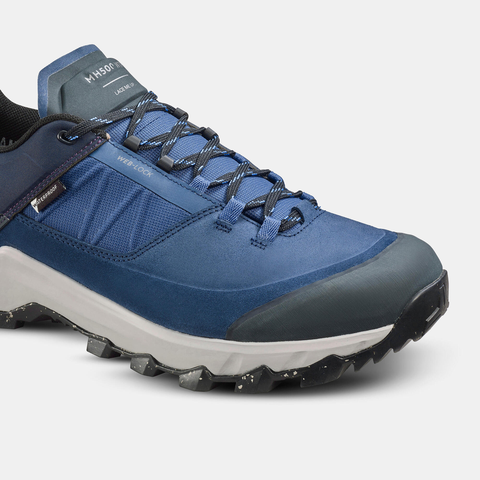 Quechua Men's MH500 Waterproof Hiking Shoes - Image 2