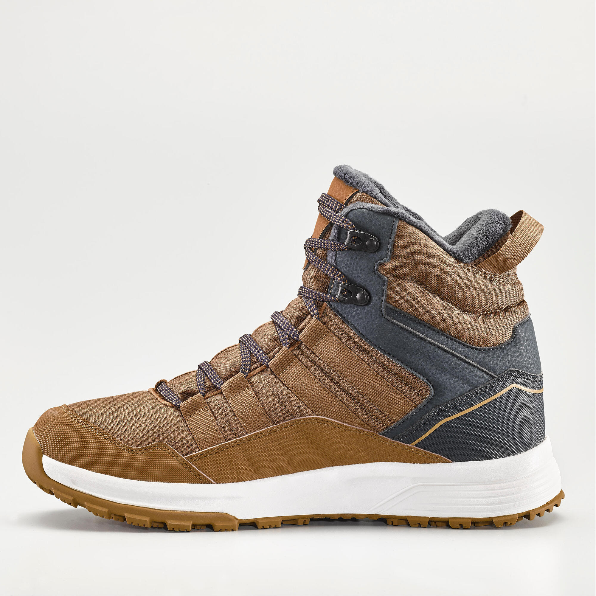 Quechua Men's SH100 X-Warm Waterproof Hiking Boots - Image 3
