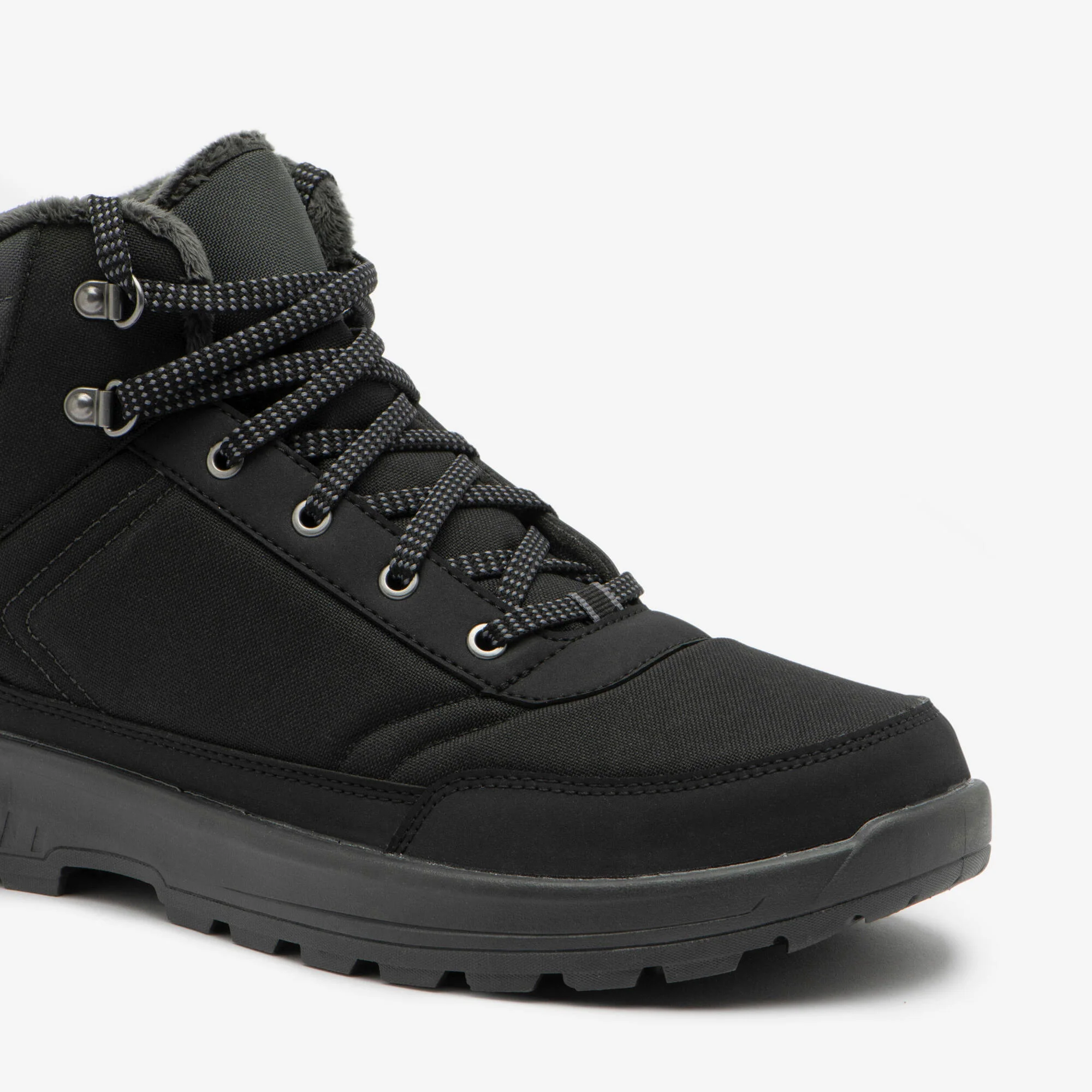 Quechua Men's NH100 Warm Waterproof Mid Snow Hiking Boots - Image 4