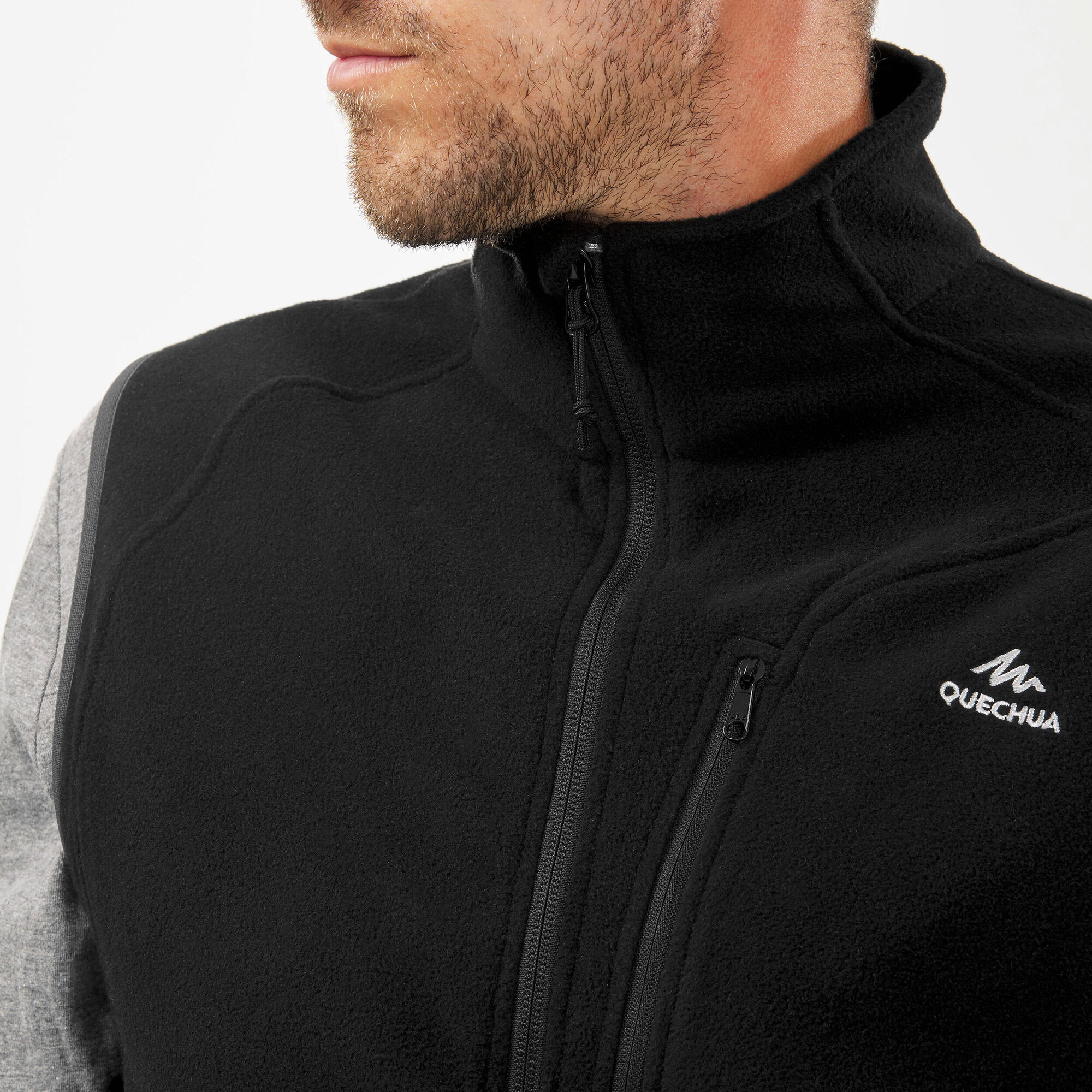 Quechua Men's MH120 Fleece Vest - Image 4