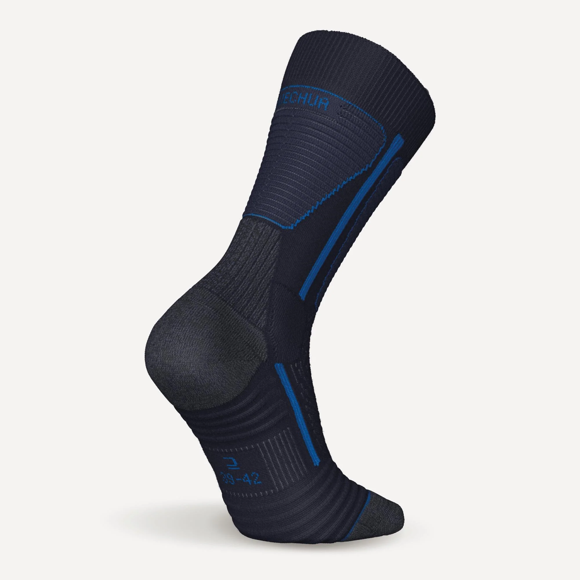 Quechua SH500 Merino Wool Winter Mid Socks - 2 Pairs - Image 5