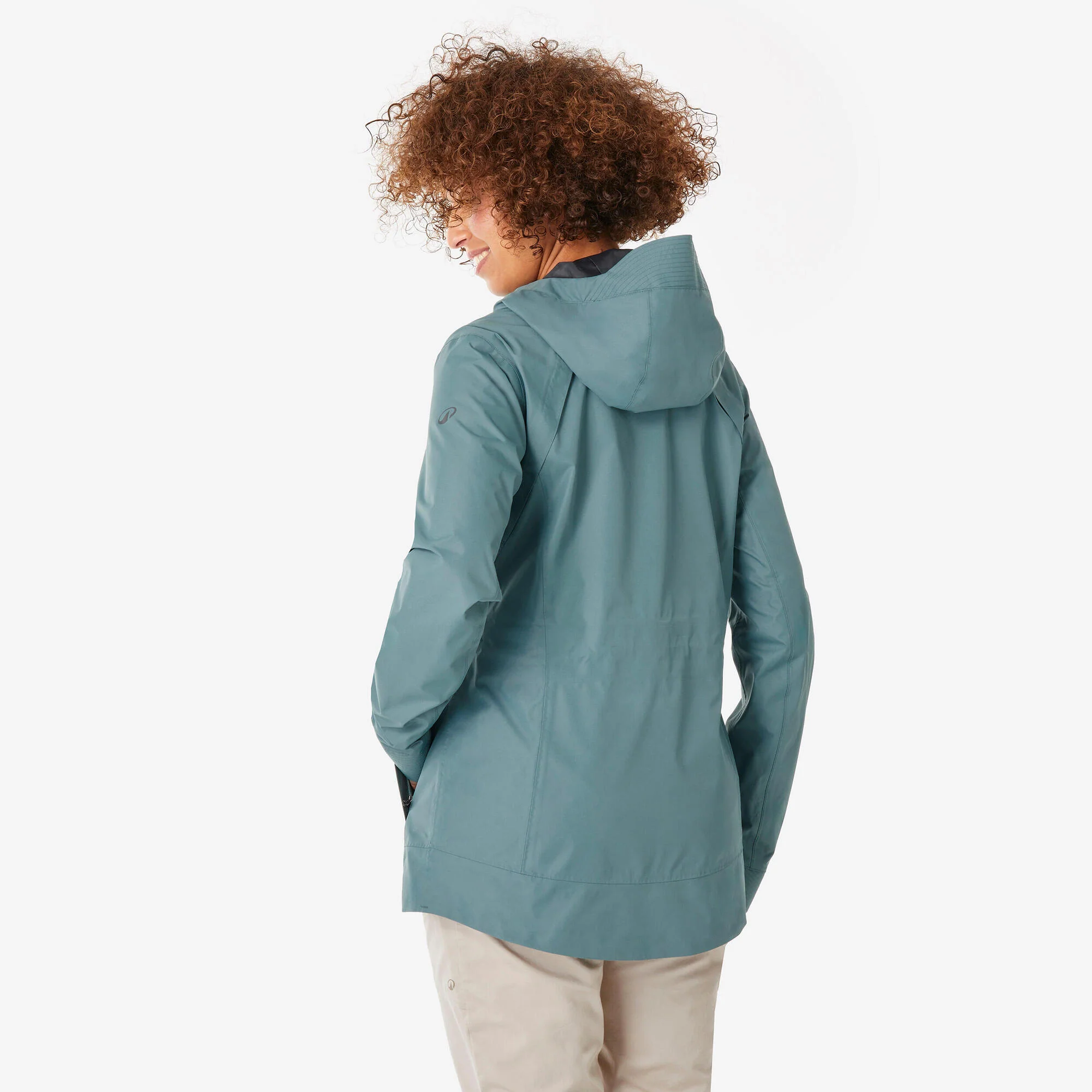 Quechua Women’s NH500 Waterproof Hiking Rain Jacket - Image 15