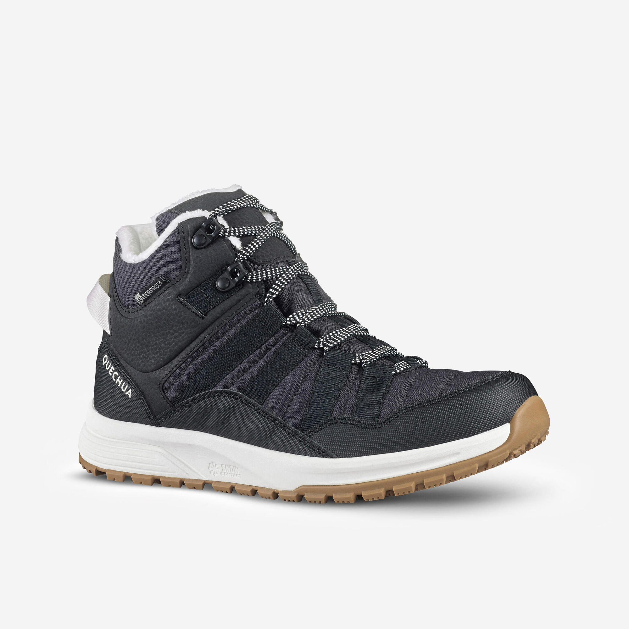 Quechua Women's SH100 X-Warm Waterproof Mid Hiking Boots - Image 22