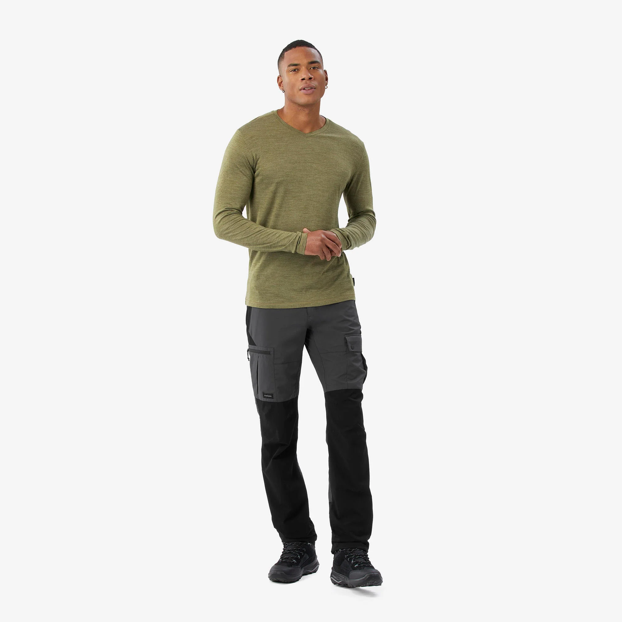 Simond Men's Travel 500 Merino Wool Long-sleeve Shirt - Image 9