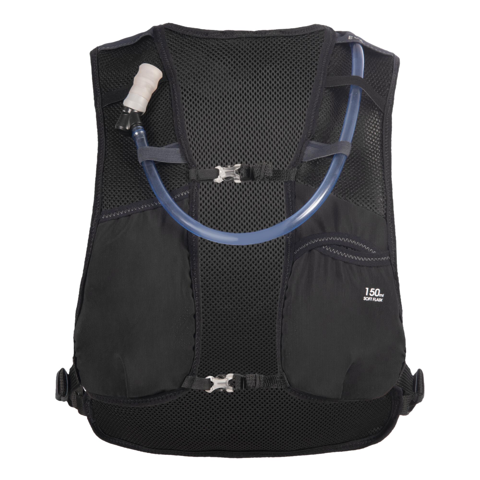 Kiprun Essential 5L Trail Running Hydration Vest - 1L Water Bladder Included - Image 3