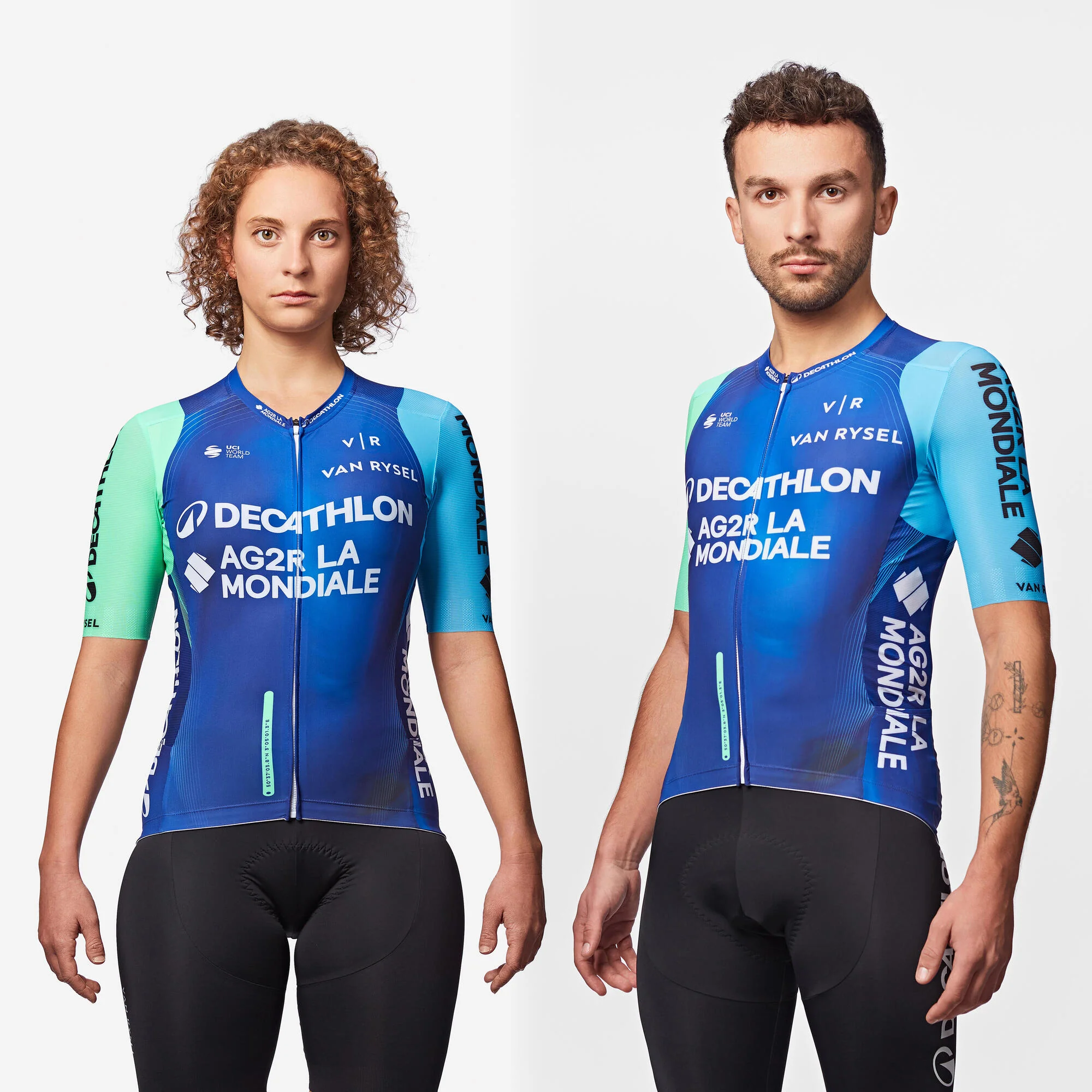Van Rysel Road Cycling Replica Jersey - AG2R La Mondiale Team