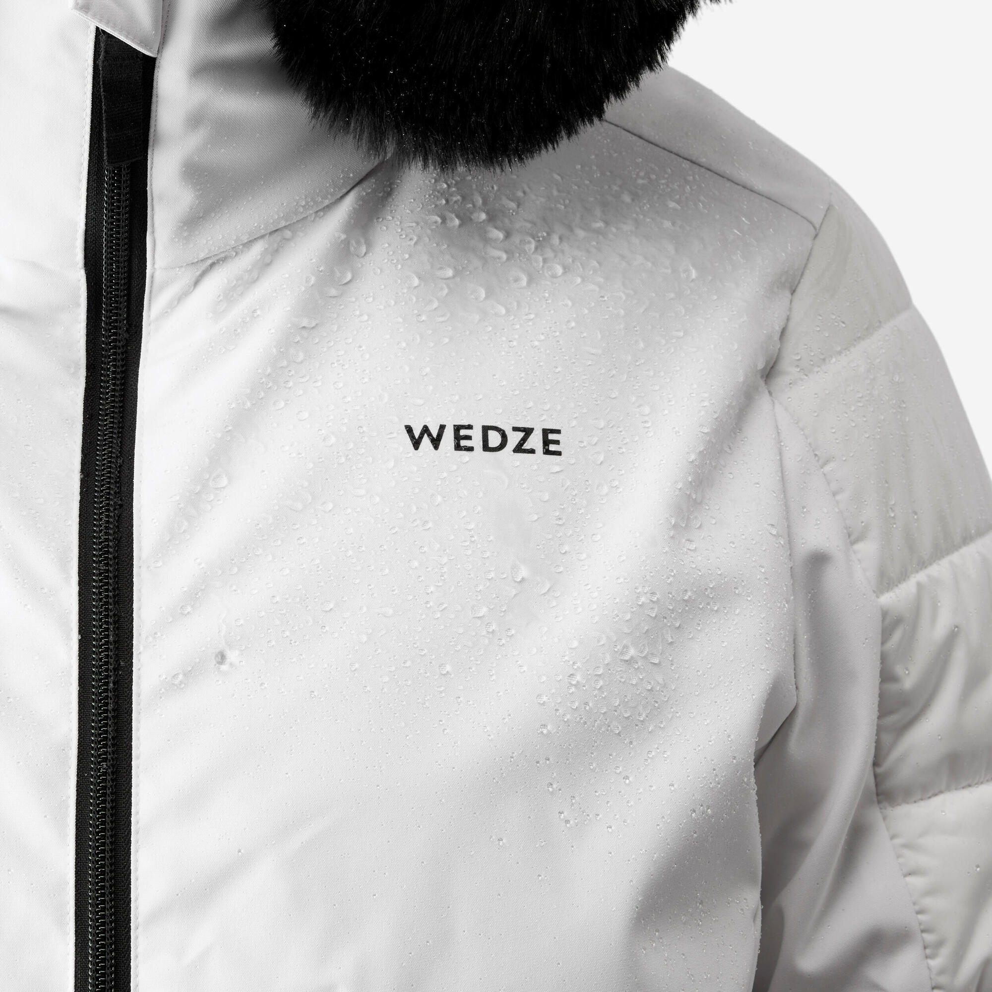 Wedze Women's 100 Mid-Length Warm Ski Jacket - Image 4