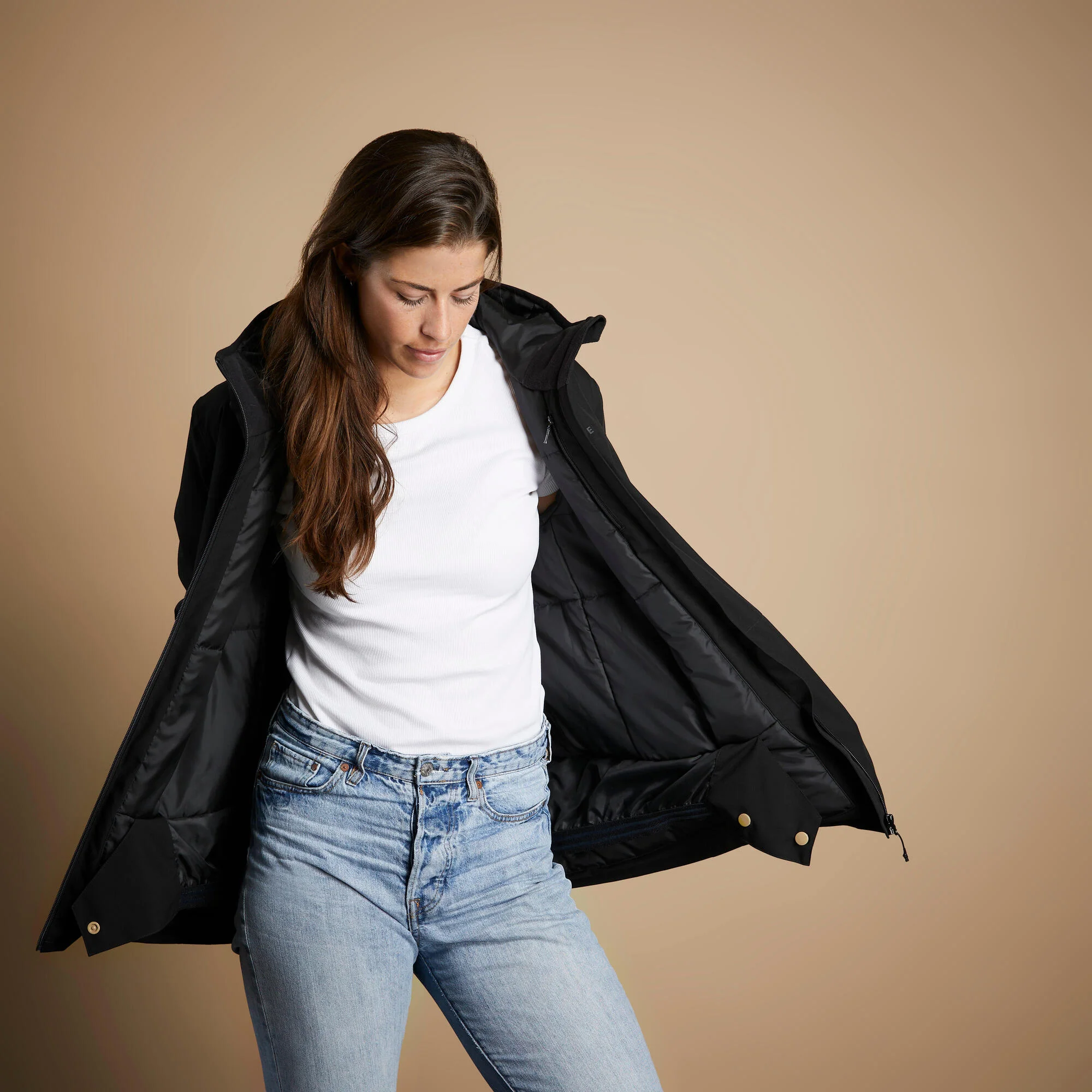 Wedze Women's 100 Waterproof Ski Jacket - Image 9