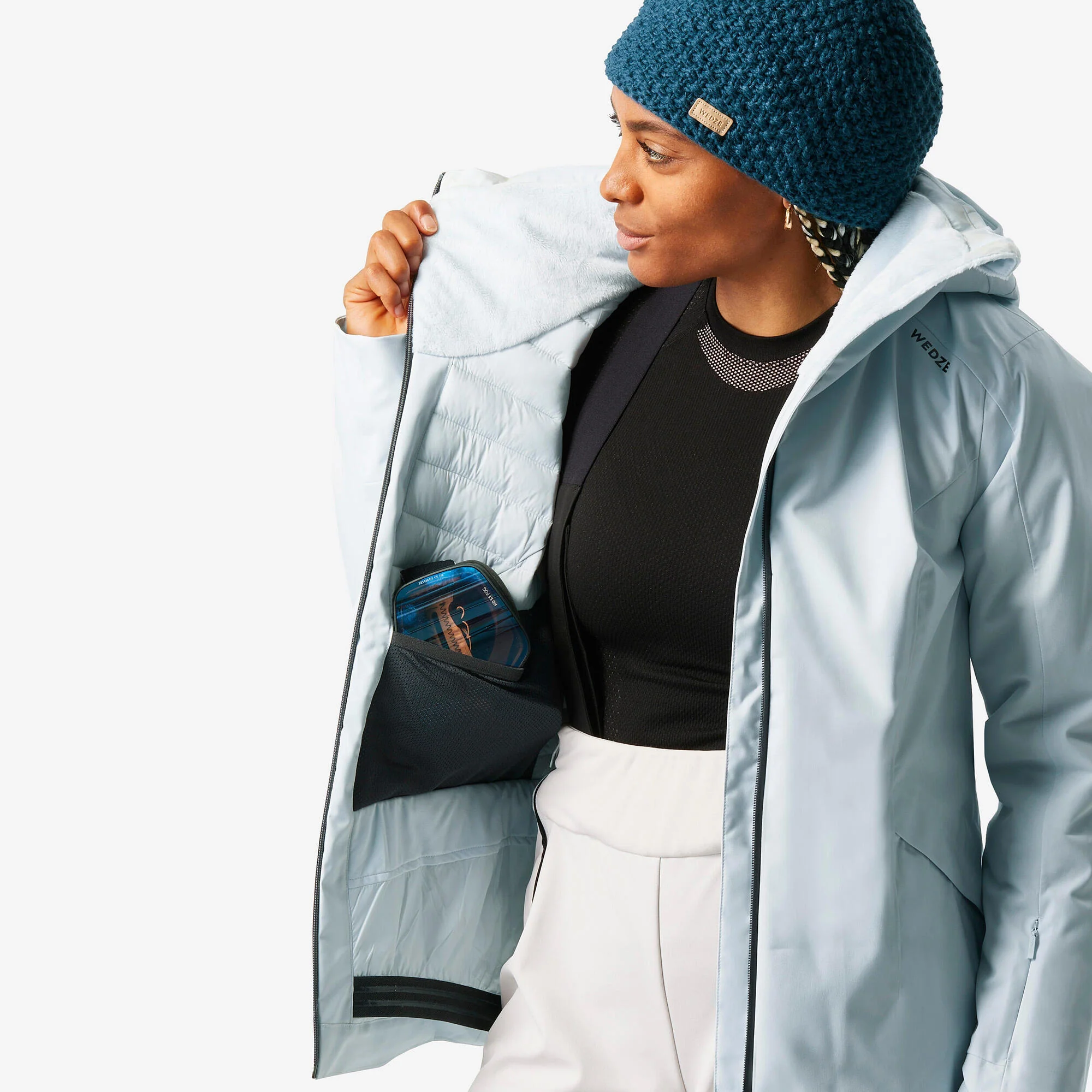 Wedze Women's 500 Waterproof Ski Jacket - Image 16