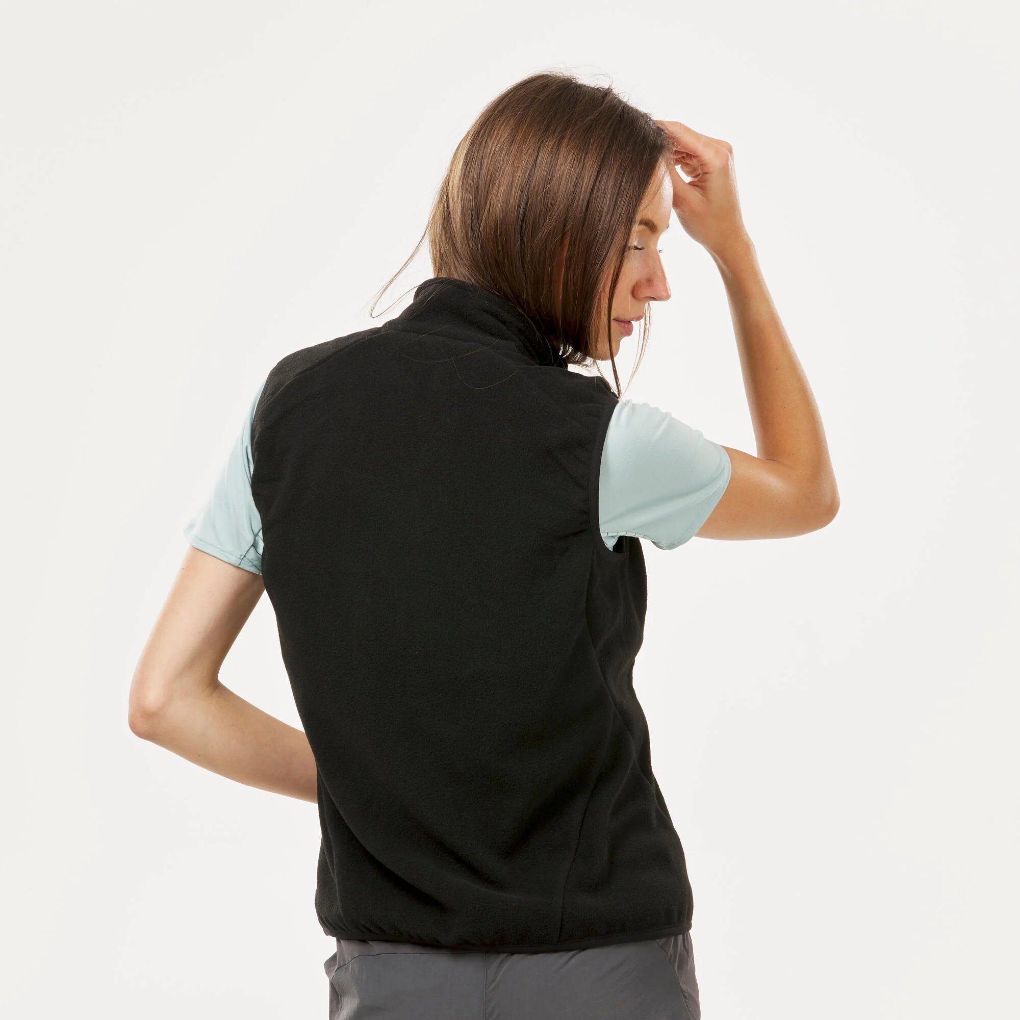 Quechua Women's MH120 Hiking Fleece Vest - Image 3